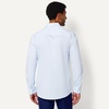 Amazon Essentials Men’s Slim Fit Stretch Wrinkle Free Spread Collar Dress Shirt(Light Blue)