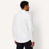 Amazon Essentials Men’s Slim Fit Stretch Wrinkle Free Spread Collar Dress Shirt(White)