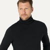 Amazon Essentials Men’s Slim Fit Turtleneck Shirt(Black)