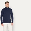 Amazon Essentials Men’s Slim Fit Turtleneck Shirt(Navy)