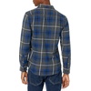 Amazon Essentials Men’s Slim-Fit Brushed Cotton Flannel Shirt, Long Sleeve Button Down Collared Plaid(Blue Charcoal Heather Plaid)
