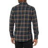 Amazon Essentials Men’s Slim-Fit Brushed Cotton Flannel Shirt, Long Sleeve Button Down Collared Plaid(Dark Green Navy Plaid)