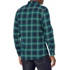 Amazon Essentials Men’s Slim-Fit Brushed Cotton Flannel Shirt, Long Sleeve Button Down Collared Plaid(Green Navy Plaid)