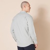 Amazon Essentials Men’s Slim-Fit Flannel Long-Sleeve Shirt, Two-Pocket, Plaid(Light Grey Heather)
