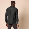 Amazon Essentials Men’s Slim-Fit Long-Sleeve Denim Western Style Cotton Shirt with Snap Buttons, Lightweight(Black)