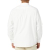 Amazon Essentials Men’s Slim-Fit Long-Sleeve Stretch Oxford Shirt with Pocket(White)