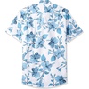 Amazon Essentials Men’s Slim-Fit Men’s Short Sleeve Collared Button Down Shirt(Large Floral)