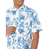 Amazon Essentials Men’s Slim-Fit Men’s Short Sleeve Collared Button Down Shirt(Large Floral)