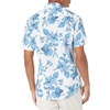 Amazon Essentials Men’s Slim-Fit Men’s Short Sleeve Collared Button Down Shirt(Large Floral)