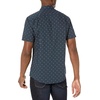 Amazon Essentials Men’s Slim-Fit Men’s Short Sleeve Collared Button Down Shirt(Navy White Anchor Print)