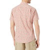 Amazon Essentials Men’s Slim-Fit Men’s Short Sleeve Collared Button Down Shirt(Pink Fruit)