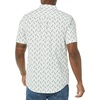 Amazon Essentials Men’s Vacation Cotton Button-Down Short Sleeve Resort Shirt(Light Blue Bird Print)