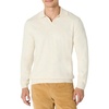 Amazon Essentials Men’s Long Sleeve Regular-Fit Knit Polo Sweater(Sand Heather)