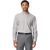 Amazon Essentials Men’s Long-Sleeve Pocket Oxford Shirt(Grey)