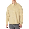 Amazon Essentials Men’s Modern Oversized-Fit Cotton Button-Down Oxford Shirt(Tan)