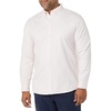 Amazon Essentials Men’s Oxford Shirt, Slim-Fit Stretch, Long-Sleeve, Button Up(Pale Pink)
