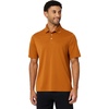 Amazon Essentials Men’s Regular Fit Golf Polo Shirt, Moisture-Wicking Quick Dry, Recycled Polyester, Short Sleeve(Caramel)