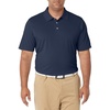 Amazon Essentials Men’s Regular Fit Golf Polo Shirt, Moisture-Wicking Quick Dry, Recycled Polyester, Short Sleeve(Dark Navy)