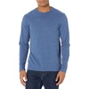 Amazon Essentials Men’s Regular-Fit Crewneck Long-Sleeve T-Shirt, Casual Cotton Jersey(Blue Heather)