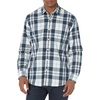 White Navy Large Plaid
