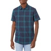 Navy Gradient Plaid