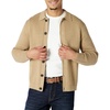Amazon Essentials Men’s Relaxed-Fit Collared Cardigan Sweater(Camel Heather)