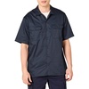 Amazon Essentials Men’s Relaxed-Fit Stain and Wrinkle-Resistant Short-Sleeve Work Shirts(Dark Navy)