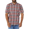 Red/Multicolor  Plaid