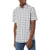White/Navy  Plaid