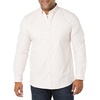 Amazon Essentials Men’s Slim-Fit Long-Sleeve Stretch Oxford Shirt with Pocket(Pale Pink)