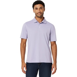 Amazon Essentials Men’s Regular Fit Golf Polo Shirt, Moisture-Wicking Quick Dry, Recycled Polyester, Short Sleeve(Lilac)