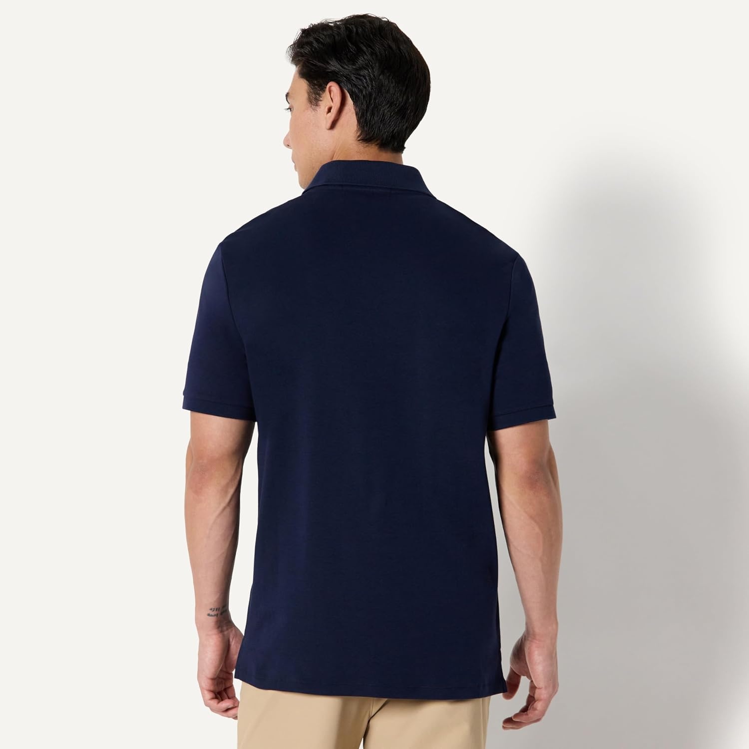 image:imageAmazon Essentials Mens Interlock Polo ShirtNavy