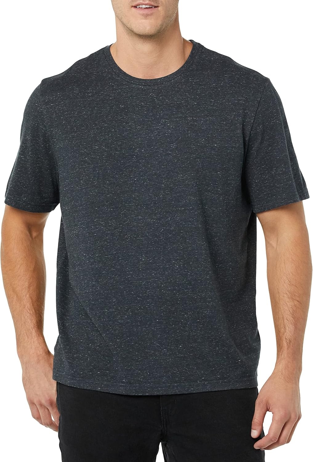 image:imageAmazon Essentials Mens SlimFit Crewneck Short Sleeve Cotton TShirtsCharcoal HeatherCharcoal Heather