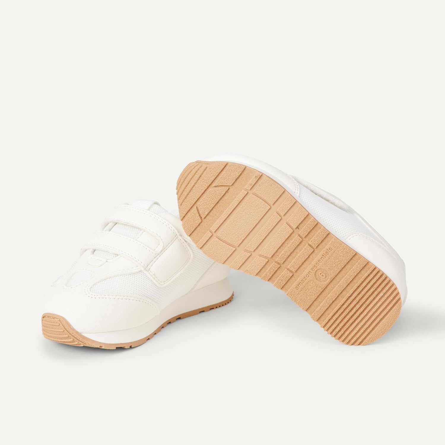 image:imageAmazon Essentials Unisex Toddlers Hook amp Loop Athletic SneakersIvory