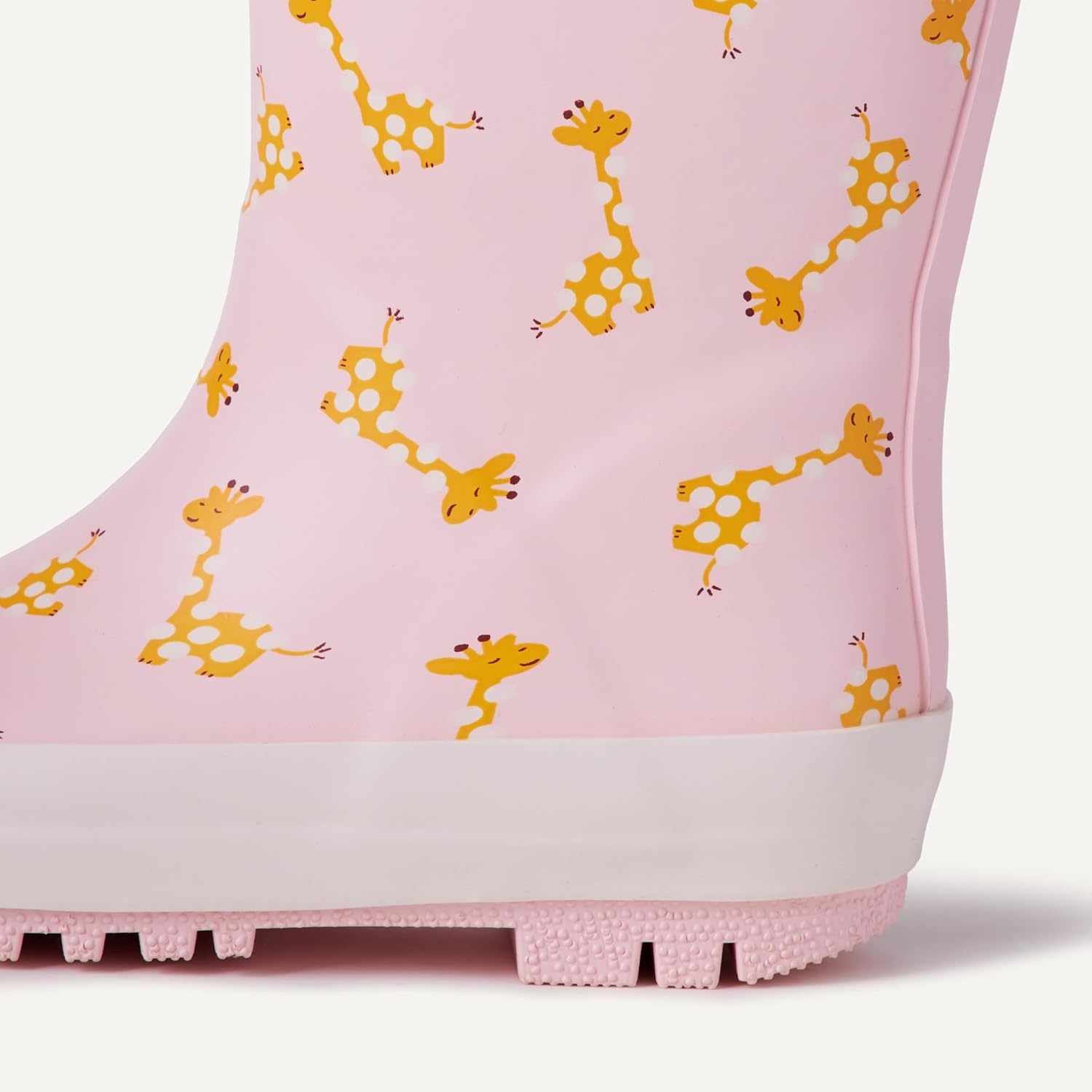 image:imageAmazon Essentials x Sofia Grainge Unisex Toddlers Waterproof Rubber Rain Boots for Boys and GirlsLight Pink Giraffes