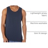 Amazon Essentials Men’s Active Quick Dry Tech Stretch Moisture Wicking Lightweight Gym Tank Top(Navy)