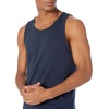 Amazon Essentials Men’s Active Quick Dry Tech Stretch Moisture Wicking Lightweight Gym Tank Top(Navy)