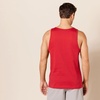 Amazon Essentials Men’s Active Quick Dry Tech Stretch Moisture Wicking Lightweight Gym Tank Top(Red)