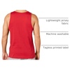 Amazon Essentials Men’s Active Quick Dry Tech Stretch Moisture Wicking Lightweight Gym Tank Top(Red)