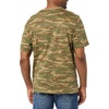 Amazon Essentials Men’s Cotton Short-Sleeve V-Neck T-Shirts, Pack of 2(Black  Camo Print)