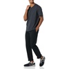 Amazon Essentials Men’s Cotton Short-Sleeve V-Neck T-Shirts, Pack of 2(Black/Charcoal Heather)