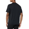 Amazon Essentials Men’s Cotton Short-Sleeve V-Neck T-Shirts, Pack of 2(Black/Navy)
