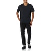 Amazon Essentials Men’s Cotton Short-Sleeve V-Neck T-Shirts, Pack of 2(Black/Navy)