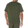 Amazon Essentials Men’s Cotton Short-Sleeve V-Neck T-Shirts, Pack of 2(Black/Olive)