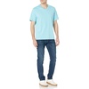 Amazon Essentials Men’s Cotton Short-Sleeve V-Neck T-Shirts, Pack of 2(Light Blue/Light Blue)