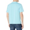 Amazon Essentials Men’s Cotton Short-Sleeve V-Neck T-Shirts, Pack of 2(Light Blue/Light Blue)