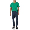 Amazon Essentials Men’s Cotton Short-Sleeve V-Neck T-Shirts, Pack of 2(Navy/Green)