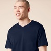 Amazon Essentials Men’s Cotton Short-Sleeve V-Neck T-Shirts, Pack of 2(Navy/Navy)