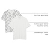 Amazon Essentials Men’s Cotton Short-Sleeve V-Neck T-Shirts, Pack of 2(White  Pineapple Print)
