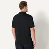 Amazon Essentials Men’s Interlock Polo Shirt(Black)